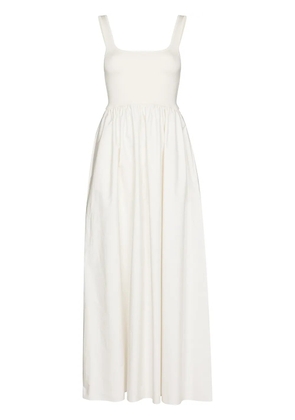 Matteau square-neck sleeveless maxi dress - Neutrals