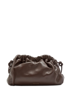 Mansur Gavriel mini Cloud clutch bag - Brown