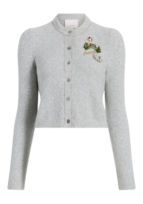 Cinq A Sept Allura embellished cardigan - Grey