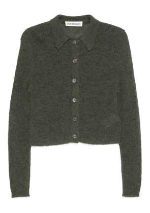 OUR LEGACY Mazzy cardigan - Green