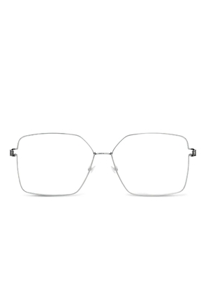 Lindberg Rim Kimberly geometric-frame glasses - Grey
