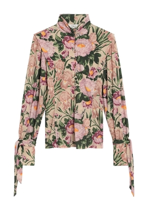 Chloé floral-print blouse - Pink