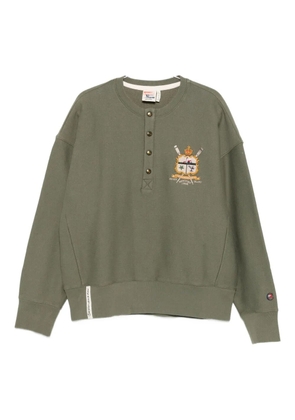 Champion embroidered logo sweatshirt - Green