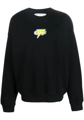 Off-White Arrows print crew neck sweatshirt - Black