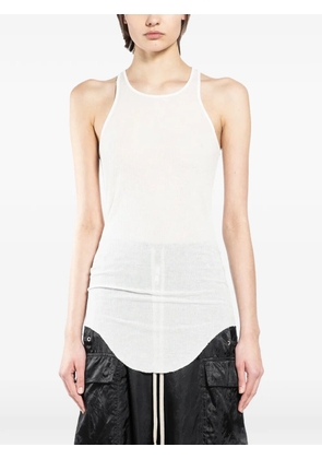 Rick Owens ribbed top - White