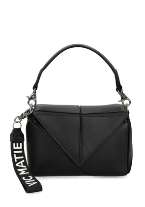 Vic Matie Rochelle geometric shoulder bag - Black