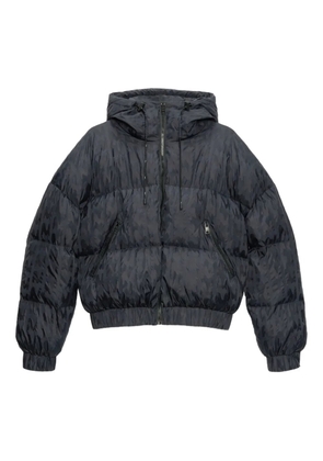 MSGM hooded puffer jacket - Black