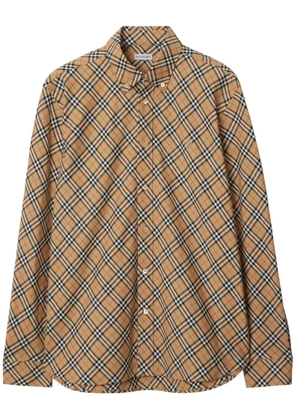 Burberry Vintage Check cotton shirt - Neutrals