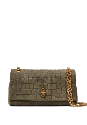 Marc Jacobs croc chain suede mini bag - Green