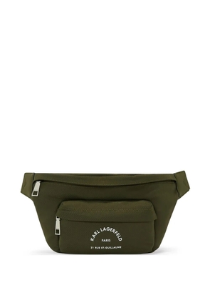 Karl Lagerfeld Rue St-Guillaume belt bag - Green