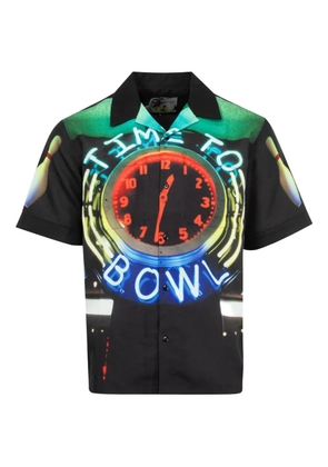 Pleasures Time Bowling shirt - Black