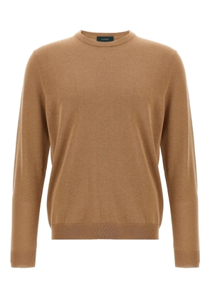 Zanone cotton jumper - Brown