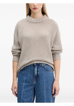 HUGO round-neck sweater - Neutrals