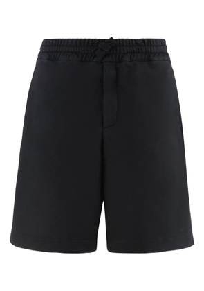 Alexander McQueen logo-embroidered shorts - Black