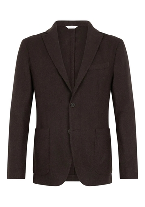 Boglioli patch-pockets two-button jacket - Brown