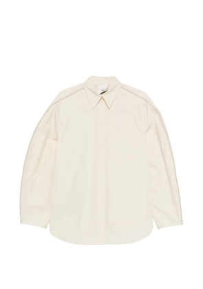Nanushka balloon binding detail shirt - Neutrals