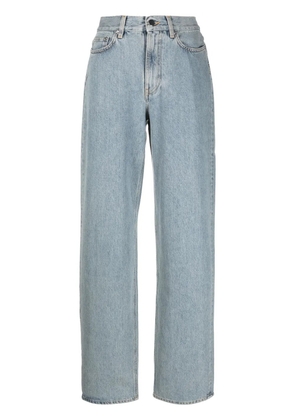 LouLou de Saison light-wash wide-leg jeans - Blue