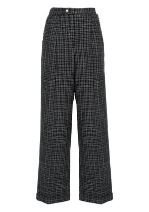 A.P.C. Melissa plaid trousers - Blue