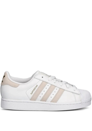 adidas Superstar II stripe sneakers - White