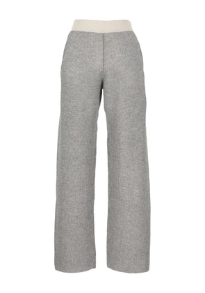 Lorena Antoniazzi ribbed trousers - Grey