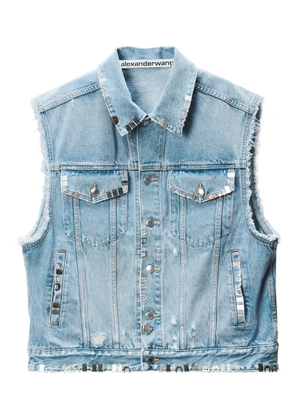 Alexander Wang denim vest - Black