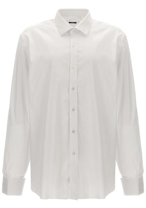 Barba poplin shirt - White