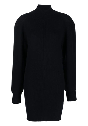 Stella McCartney high-neck backless dress - Blue