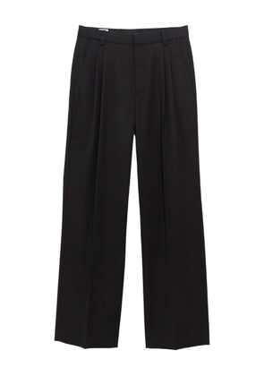 Casablanca pleated wool trousers - Black