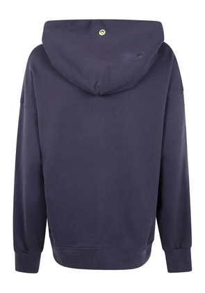 BARROW logo-embroidered hoodie - Blue