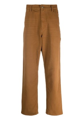 Carhartt WIP Single Knee straight-leg trousers - Brown