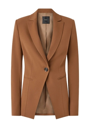 PINKO Granaglie single-breasted jacket - Brown