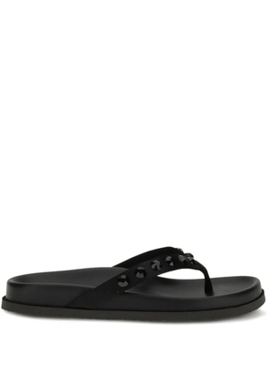 Pedro Garcia Devika studded sandals - Black