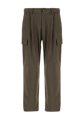 Herno pleated cargo pants - Brown
