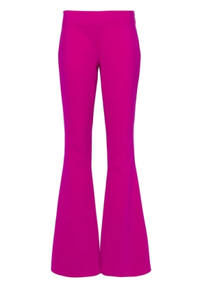 DSQUARED2 Skinny high-waist flared trousers - Purple