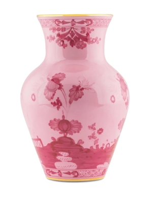 GINORI 1735 Oriente Italiano Porpora Gold Ming vase - Pink