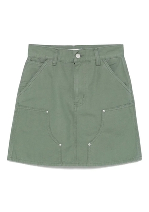 Carhartt WIP Double Knee mini skirt - Green