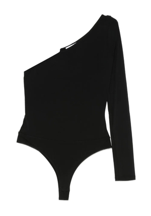Patrizia Pepe sequin one-shoulder bodysuit - Black
