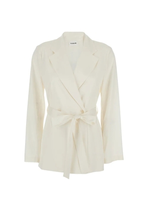P.A.R.O.S.H. tie-waist jacket - White