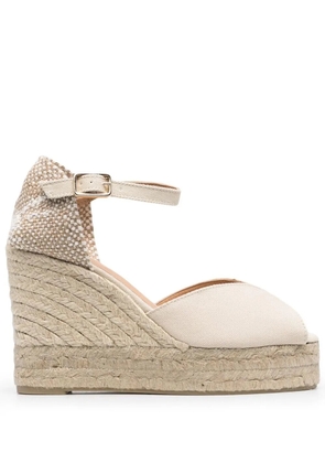 Castañer 105mm Carol wedge espadrilles - Neutrals