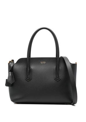 TOM FORD leather tote bag - Black