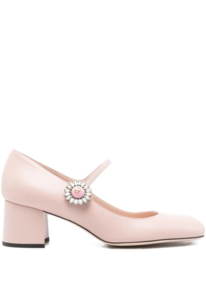Valentino Garavani 55mm Daisy Jewel pumps - Pink