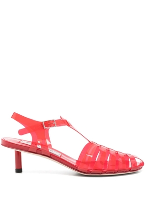 Fiorucci 35mm Jelly sandals - Red
