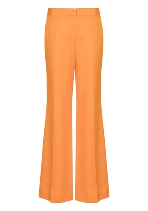Stella McCartney mid-rise flared trousers - Orange