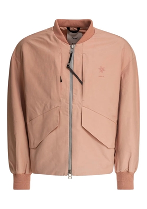 Goldwin zip-fastening panelled bomber jacket - Pink