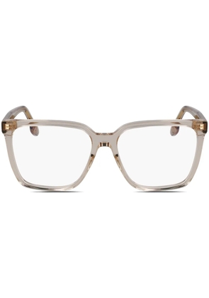 Victoria Beckham Eyewear square-frame glasses - Neutrals