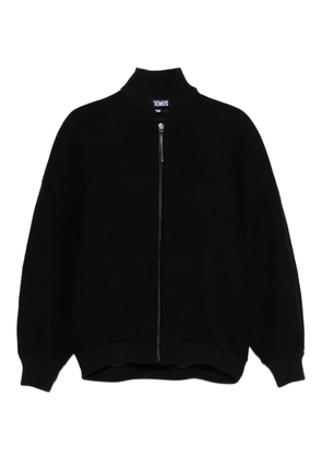 Jacquemus zip-up bomber jacket - Black