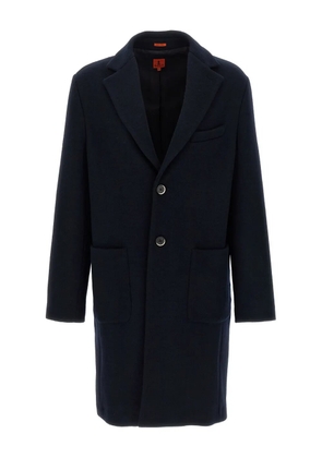Barena notched-lapel wool-blend coat - Black