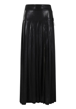 Norma Kamali pleated skirt - Black