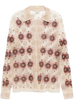 BODE Solarium shirt - Neutrals