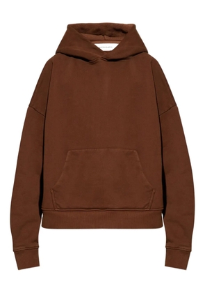 ENTIRE STUDIOS pouch-pocket hoodie - Brown